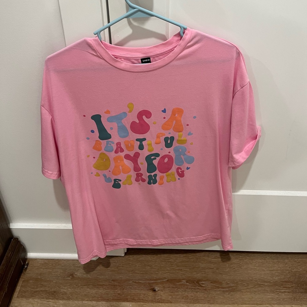 Pink Graphic T-Shirt